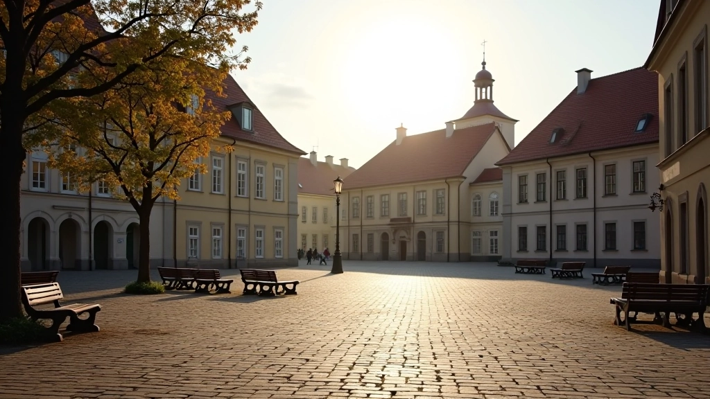 zaiwraatčio aikštė, architektūra, paminklas, rami vieta
